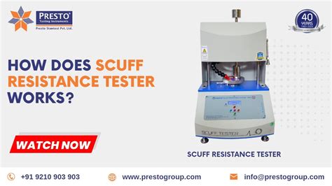 scuff resistance test|how does a scuff tester work.